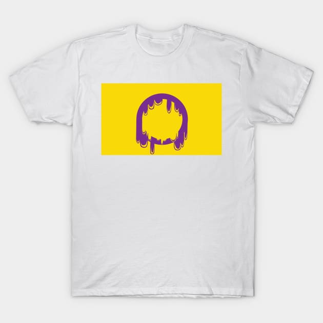 Dripping Intersex Pride T-Shirt by GalaxyEggToast